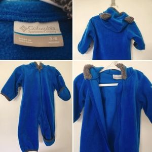 Columbia Fleece Baby Bunting Suit